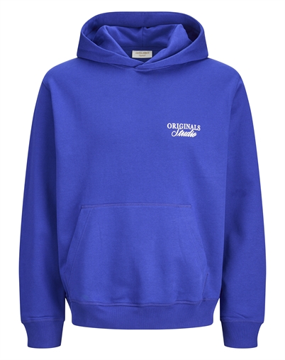 Jack & Jones - JORNorrebro Typo Back Sweat Hoodie - Bluing